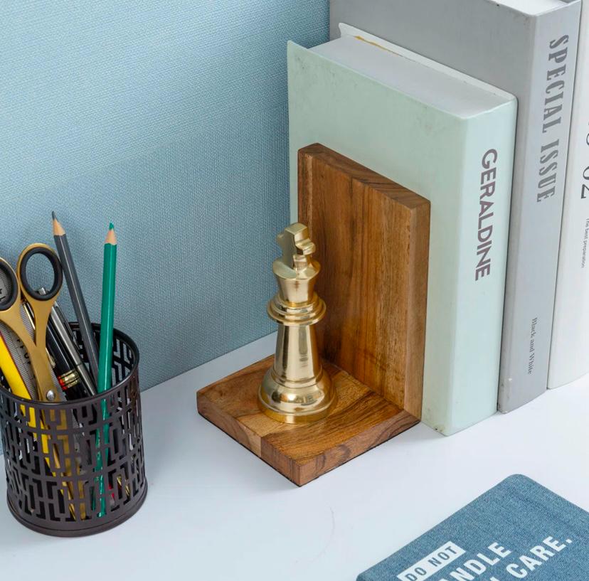 Mora  Chess Decorative Bookends set of 2