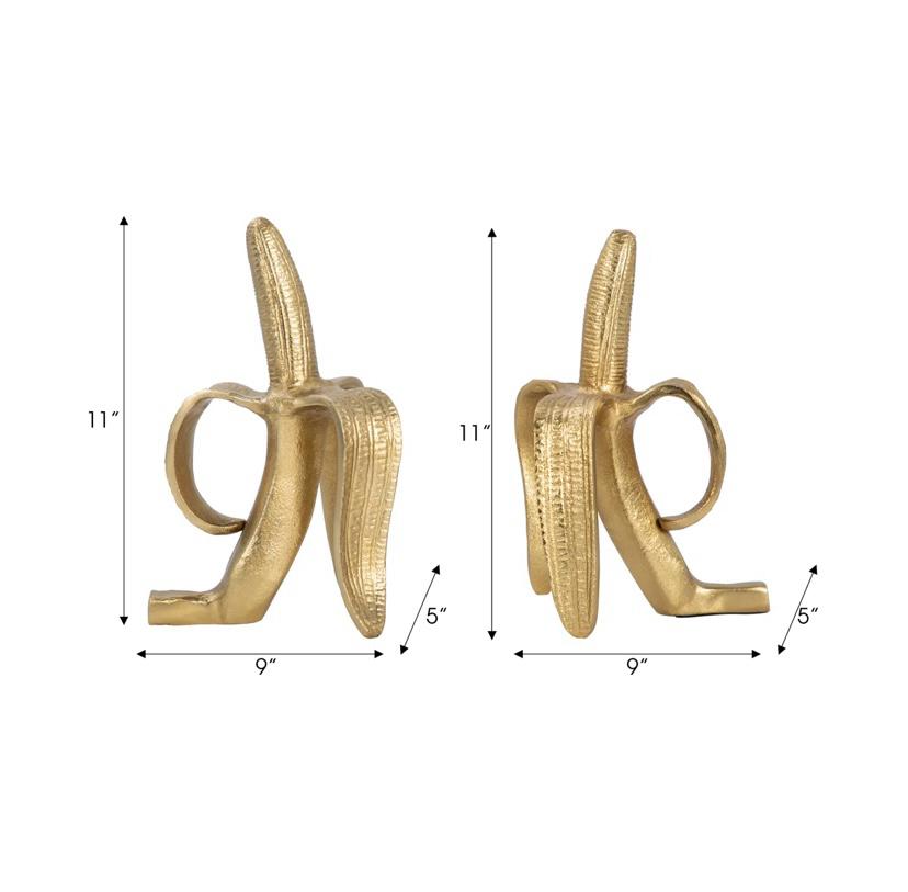 Roma Banana Bookends set of 2
