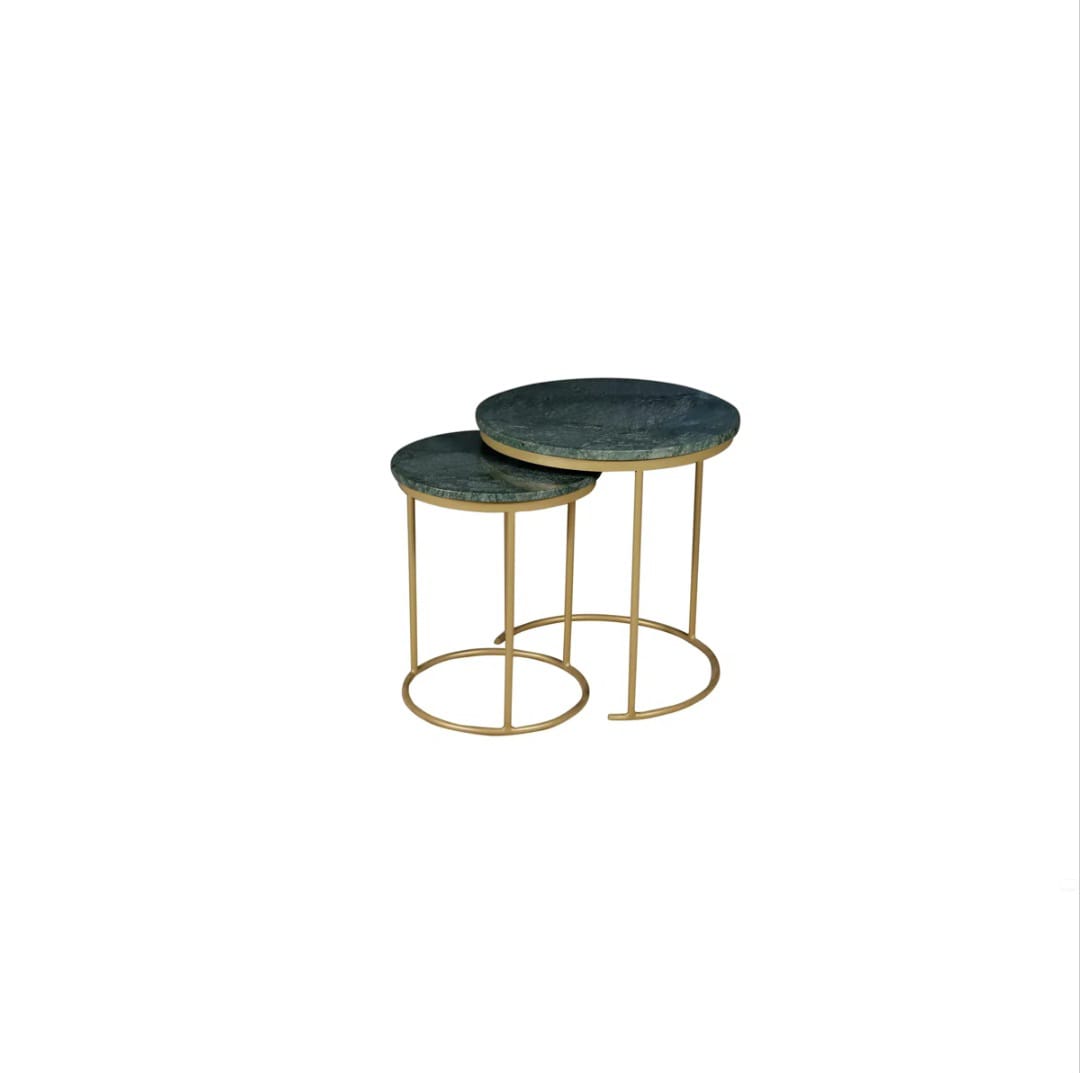 Zora    Round   Nesting   Table   Set   of   2