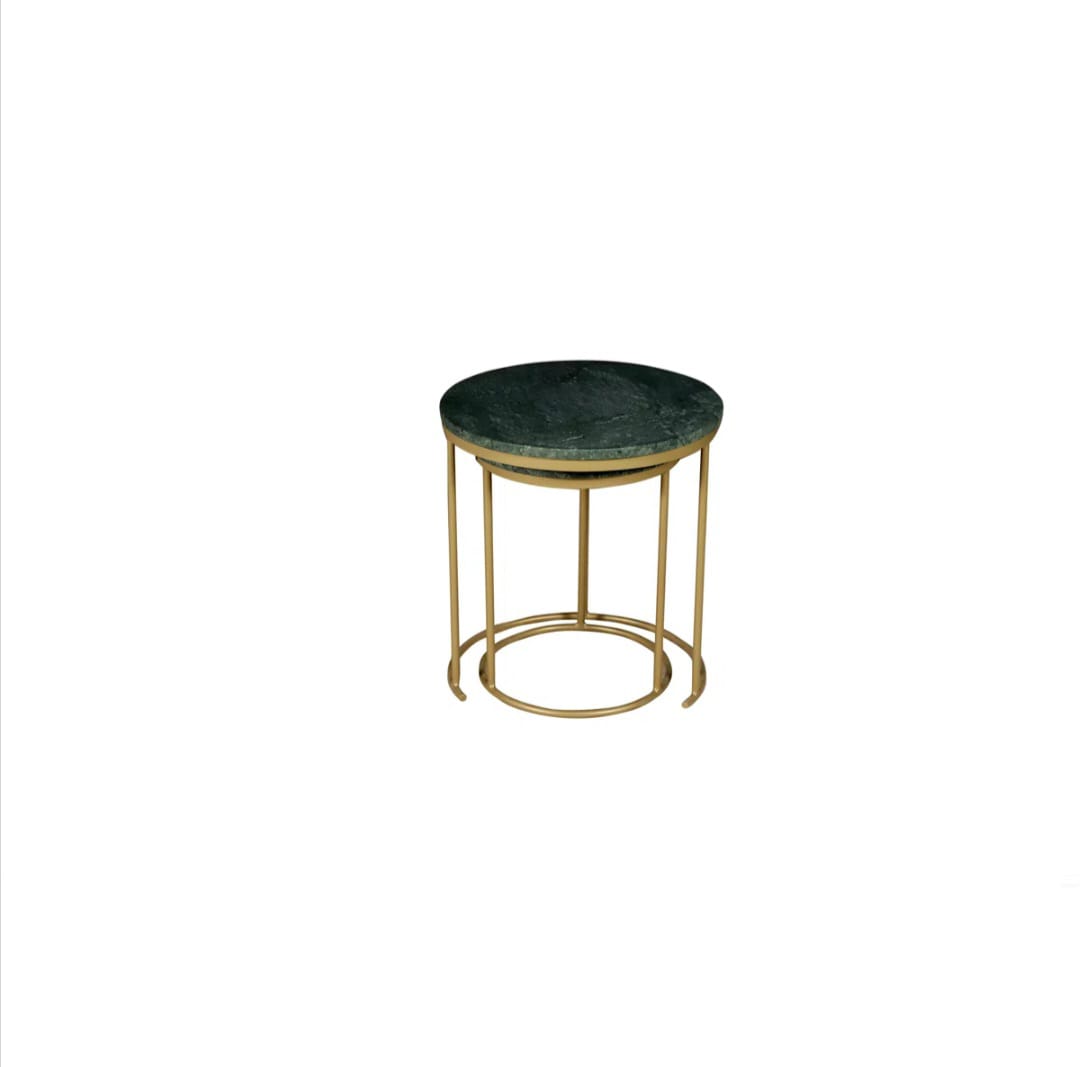 Zora    Round   Nesting   Table   Set   of   2