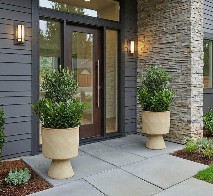Lumi planter Modern set of 2