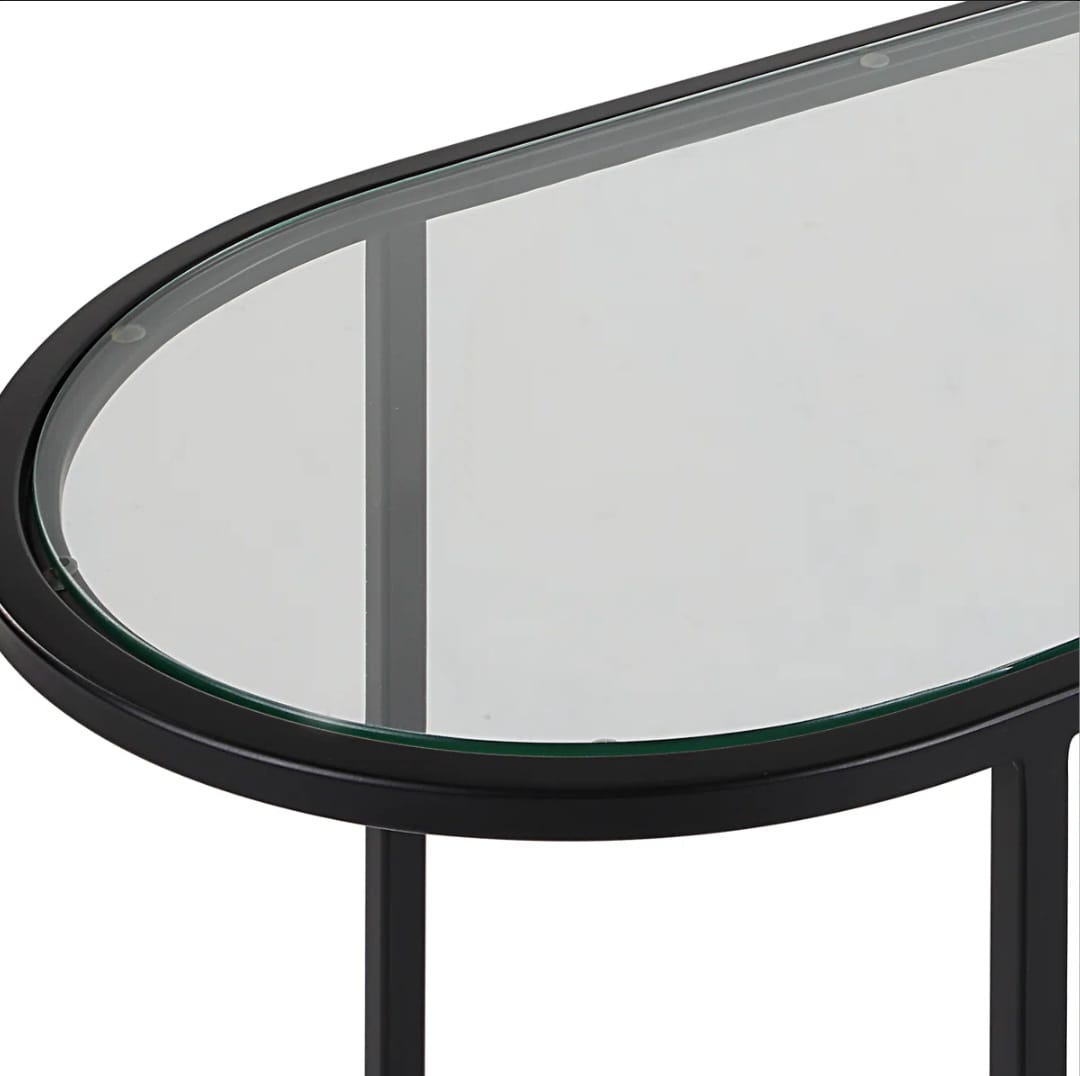 Sara side glass table