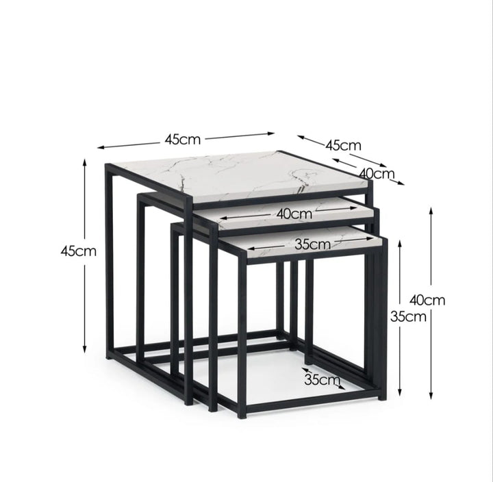 Chew Stoke 3 Piece Nest of Tables