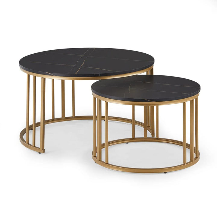 Roxa nesting coffe table set of 2