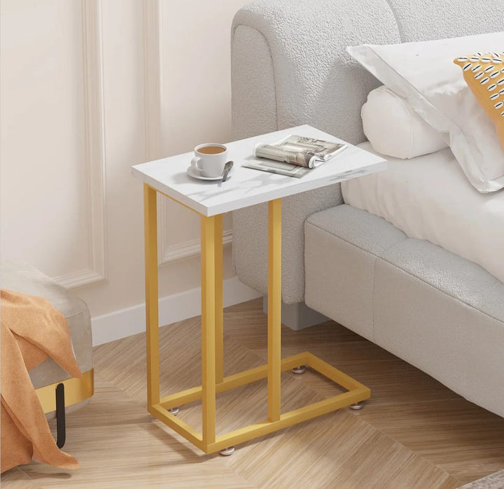 Auxter C Shaped End Table  set of 2