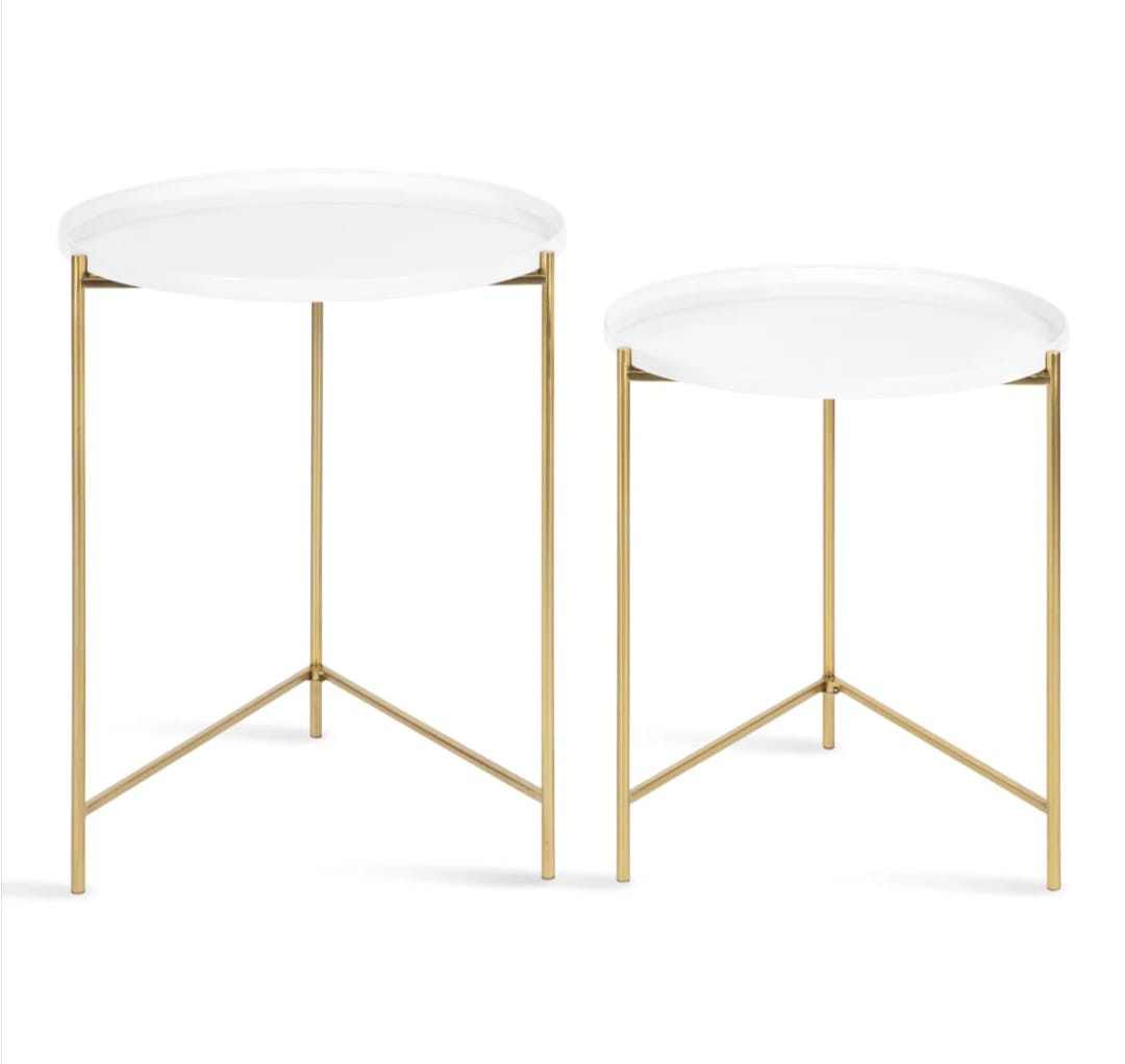 Hoso Tray Top Nesting Tables