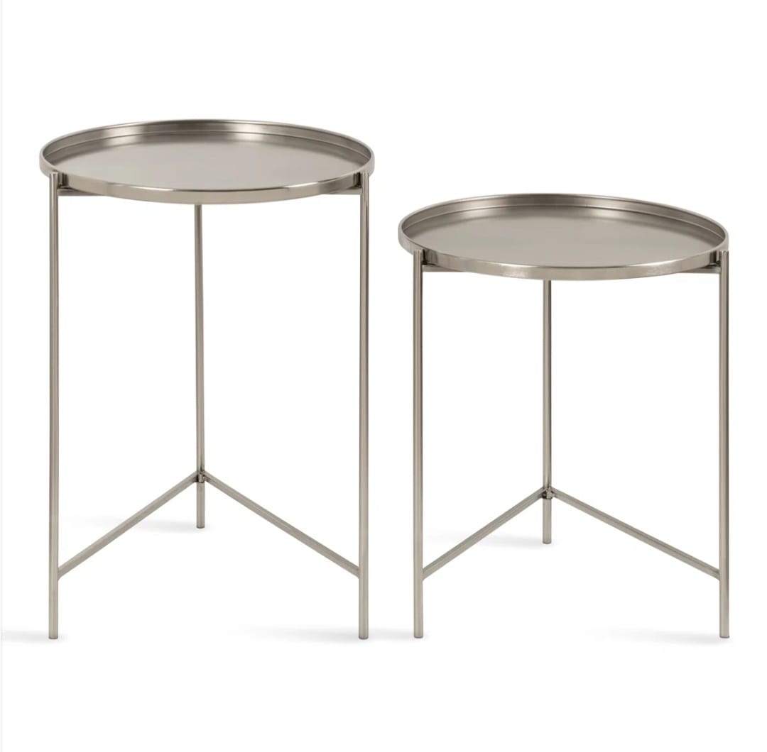 Wara Tray Top Nesting Tables
