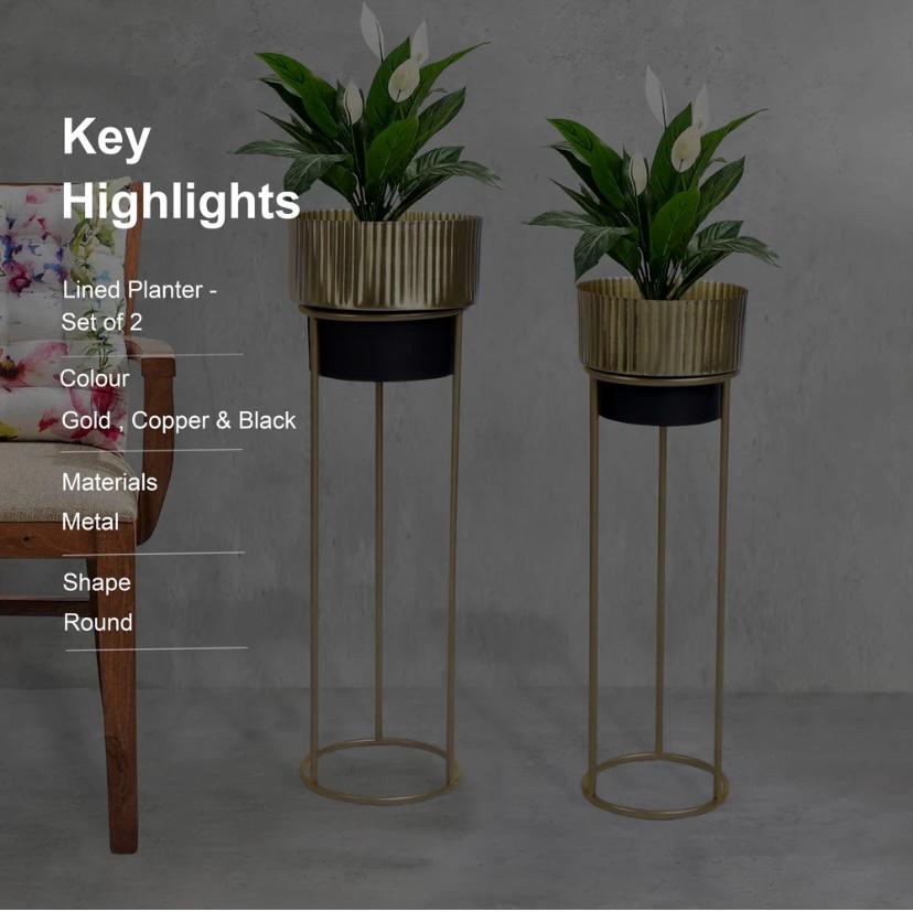 Emaar planter set of 2