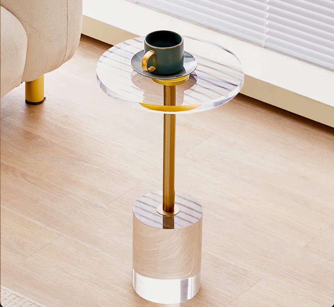 Radee  acralic side table