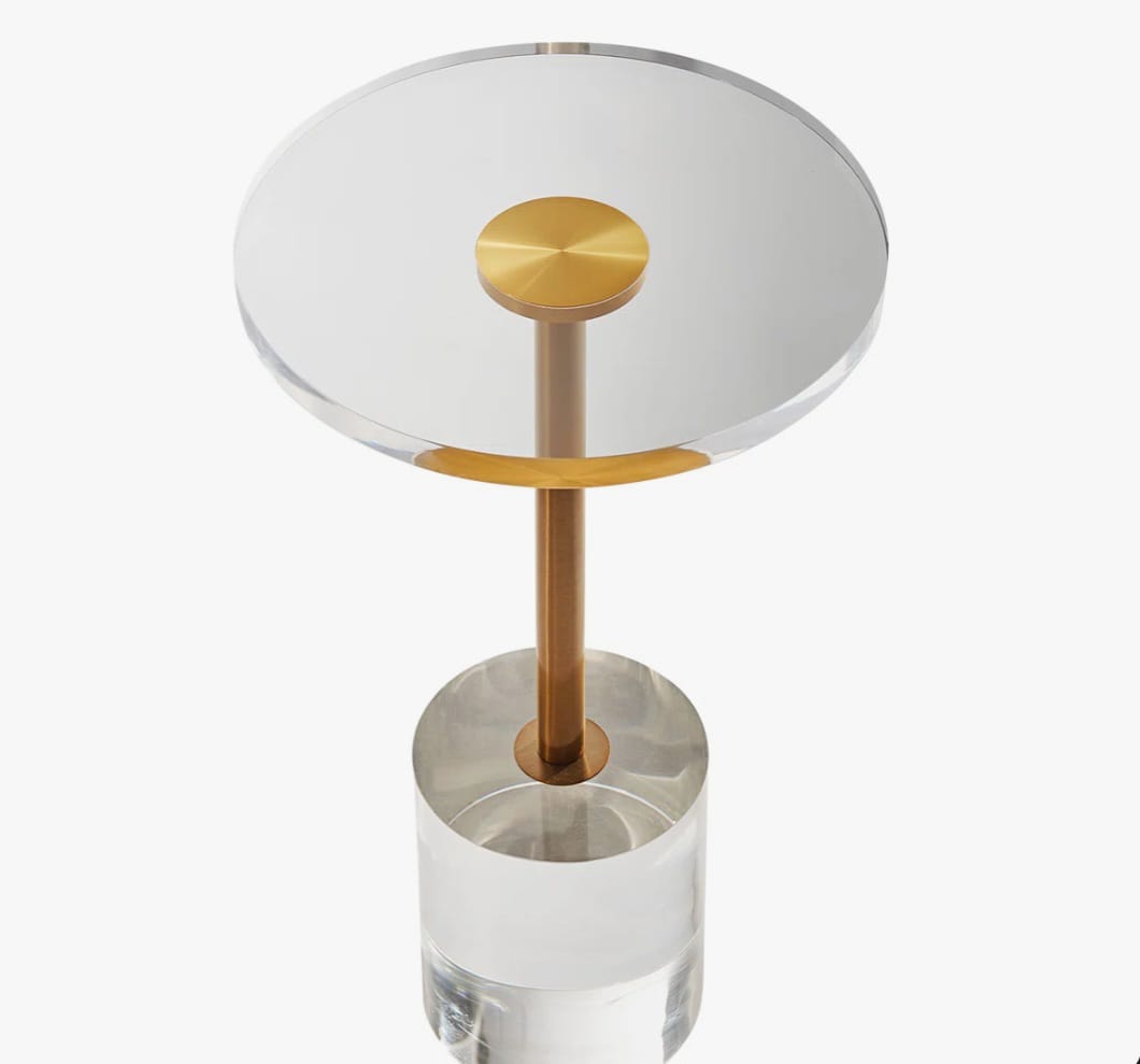 Radee  acralic side table