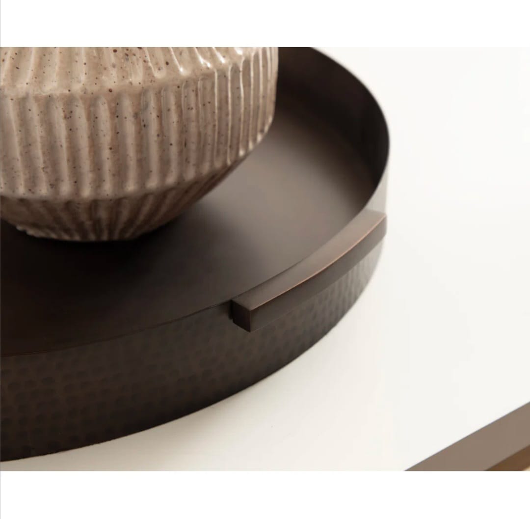 Amara hammered tray
