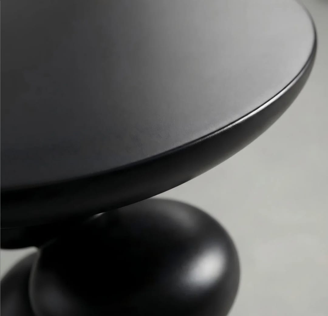 Oval End Table & Side Table