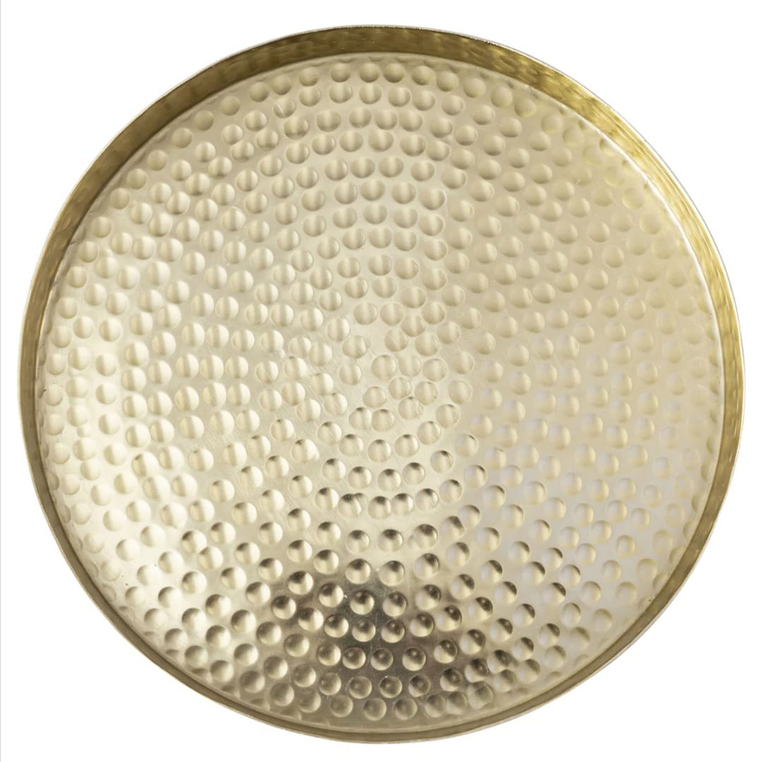 Duning hammered tray
