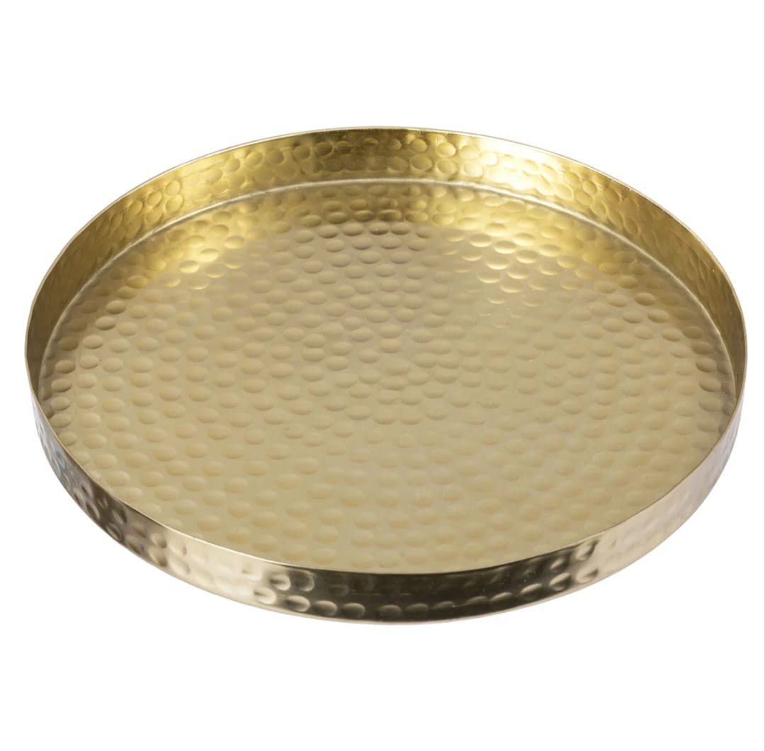 Duning hammered tray