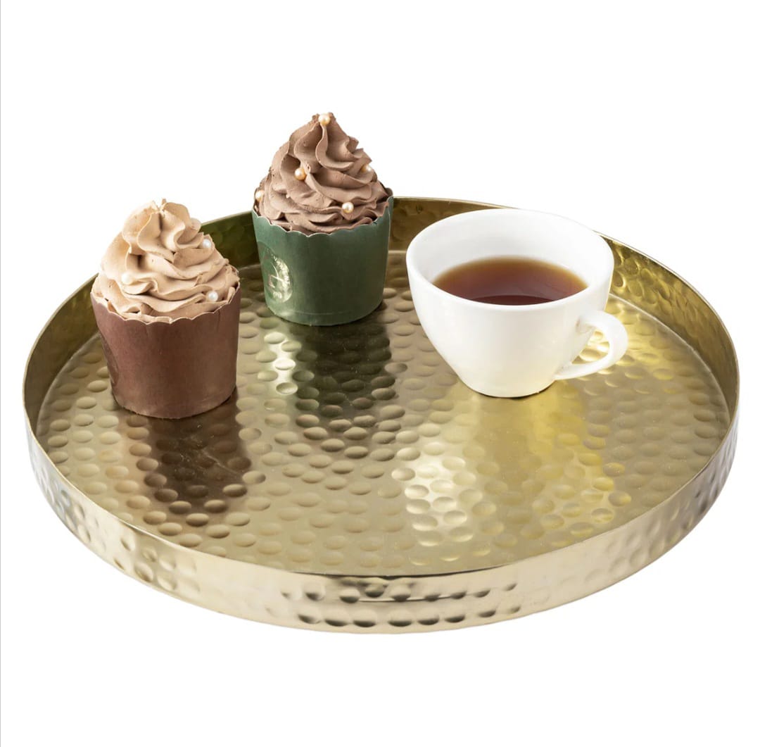 Duning hammered tray