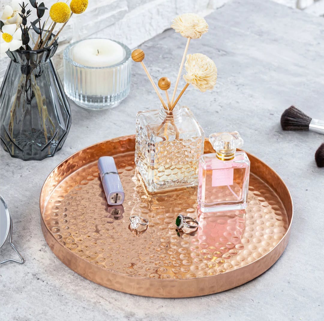 Sova stuning hammered tray