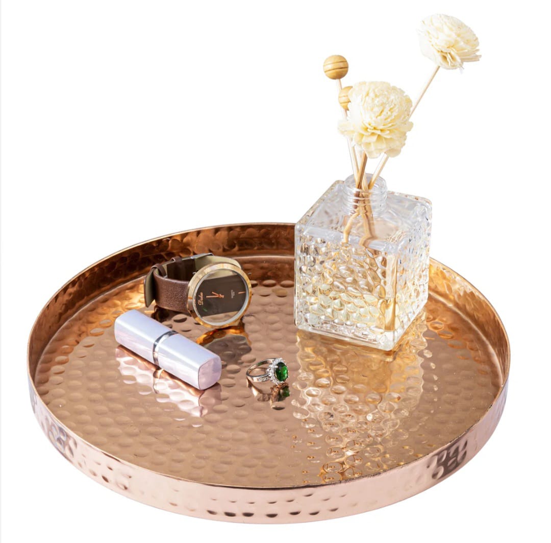 Sova stuning hammered tray