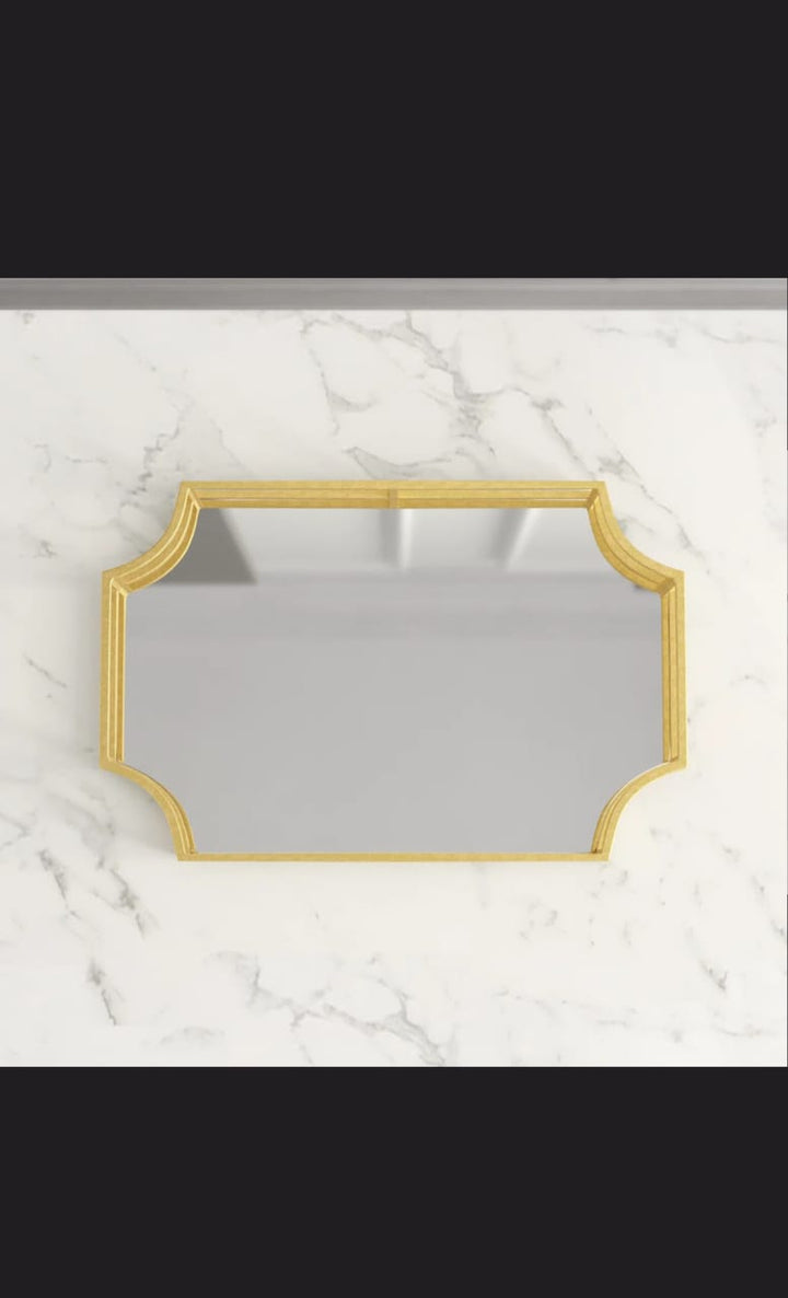 Rosa Mirrored Glass Tray