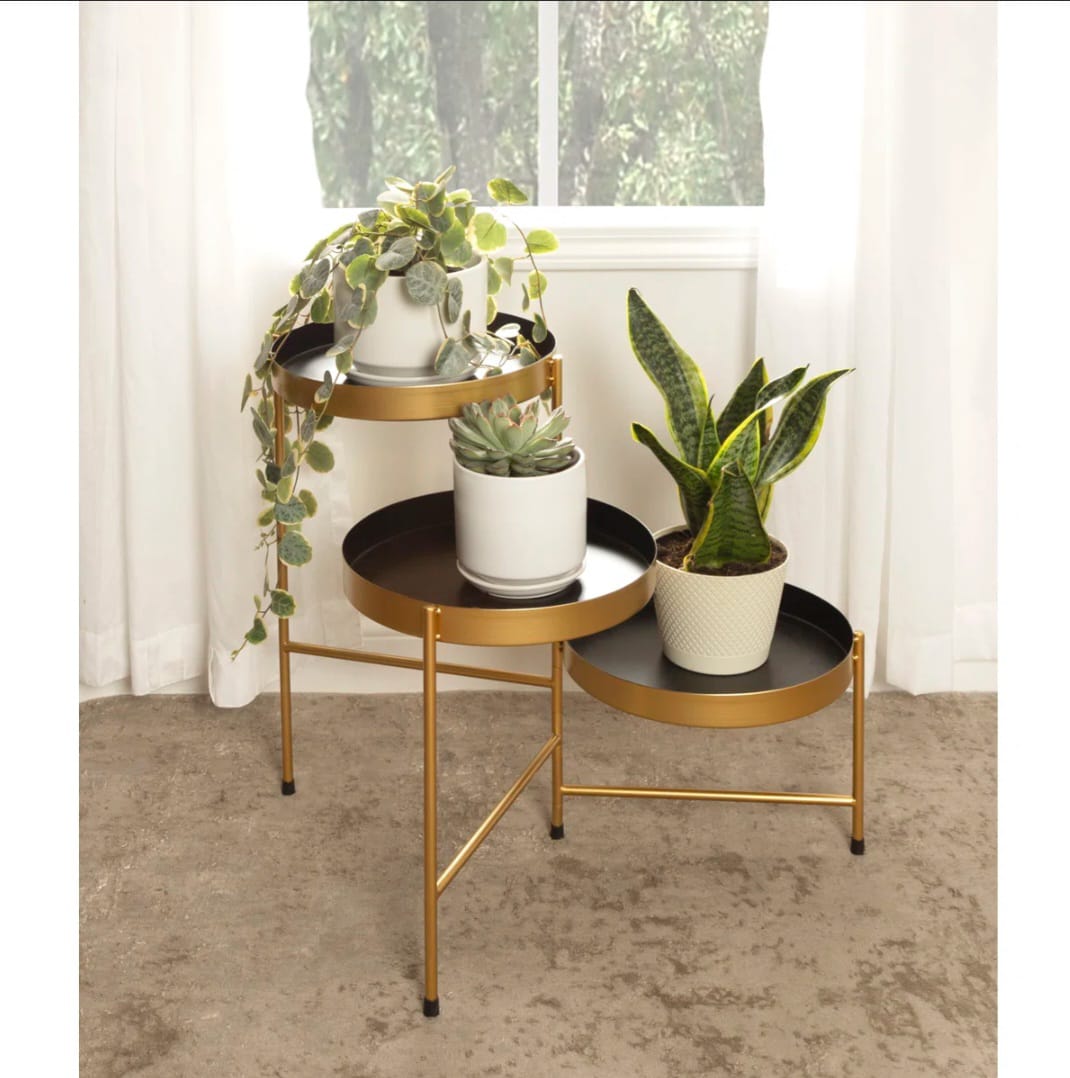 Samara  Metal Pot Planter