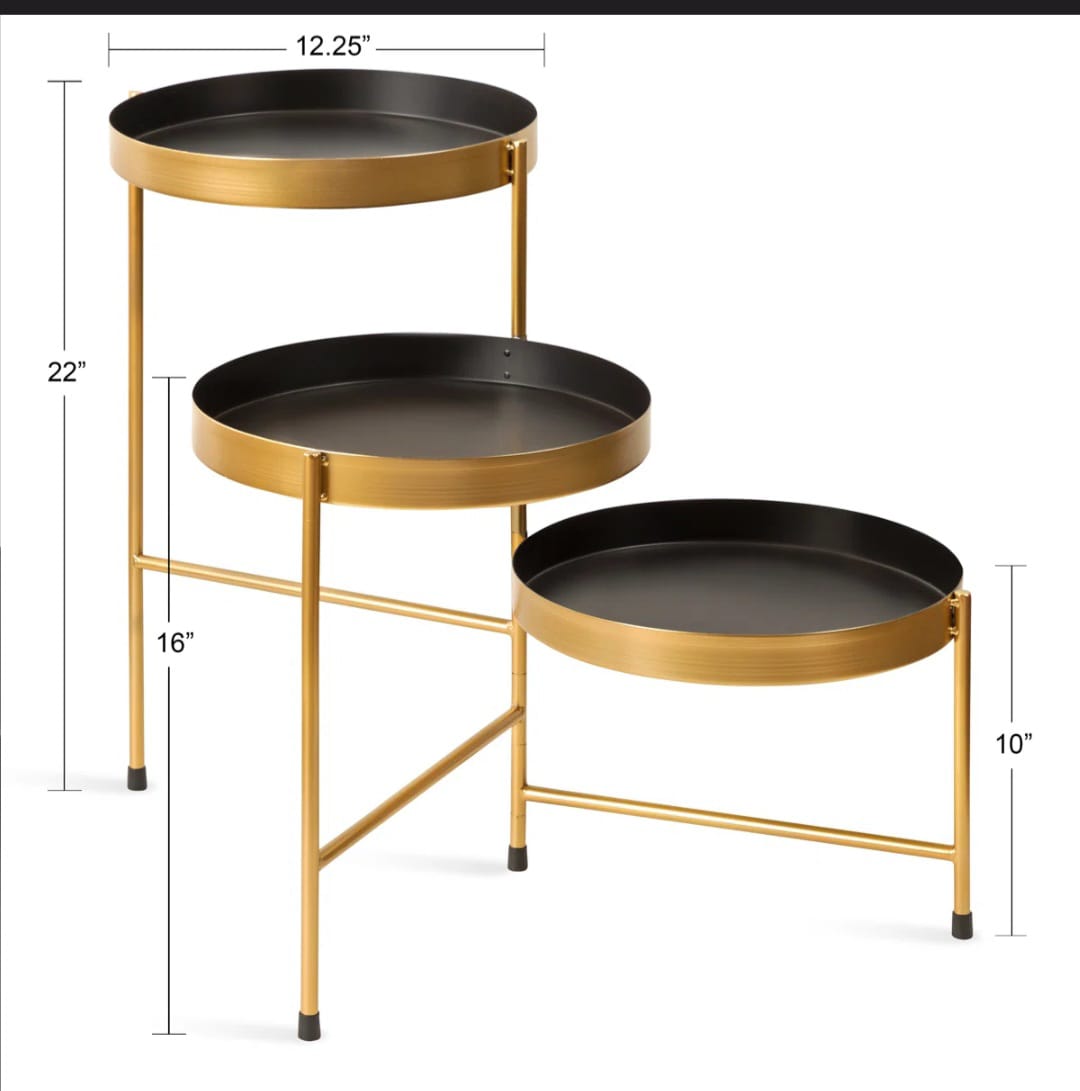 Samara  Metal Pot Planter