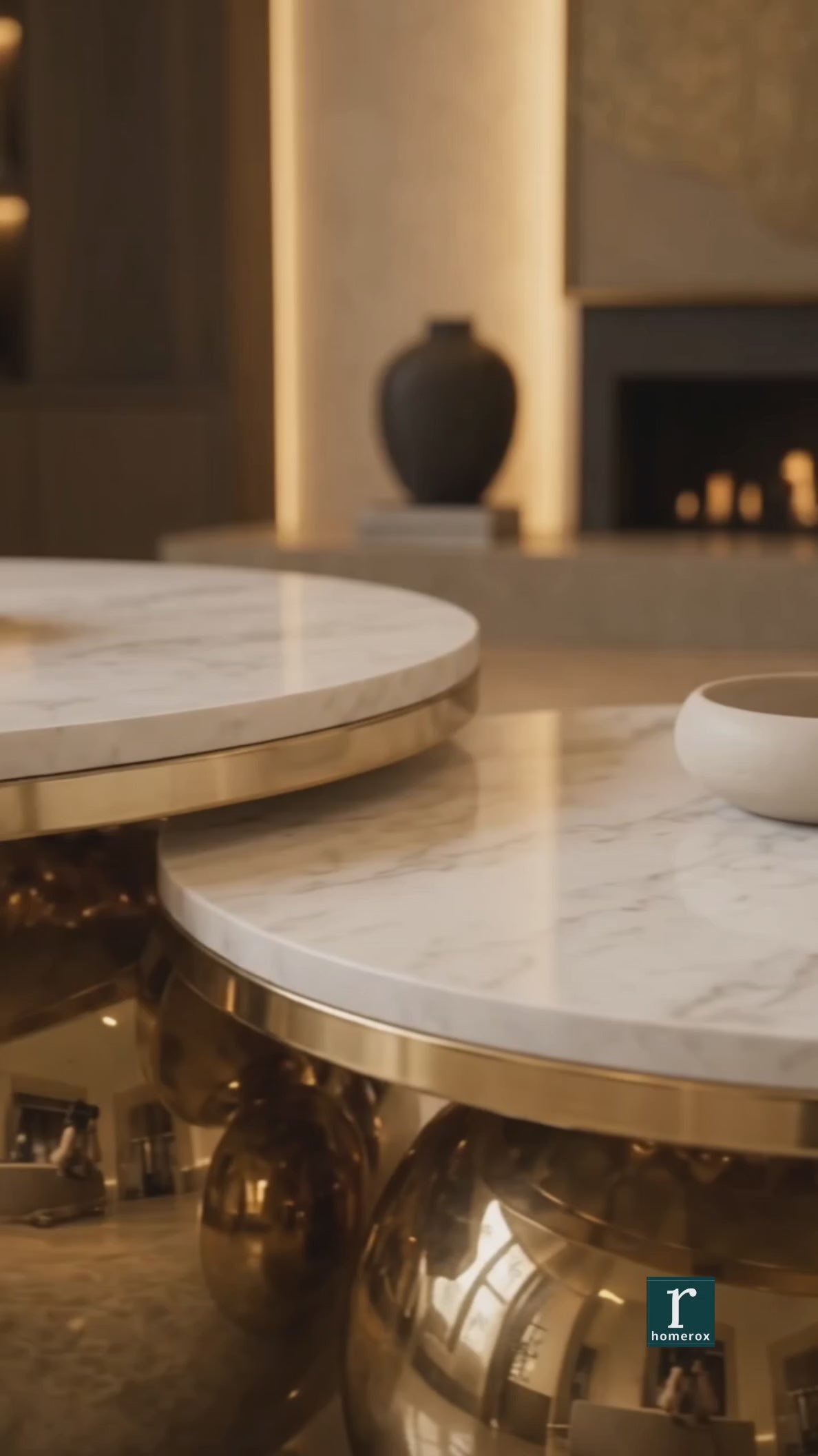 Hera Luxury Coffee Table Set of 2