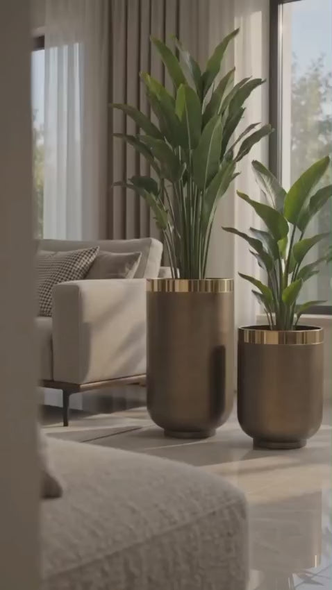 Crown Luxury  Planter Set of 2