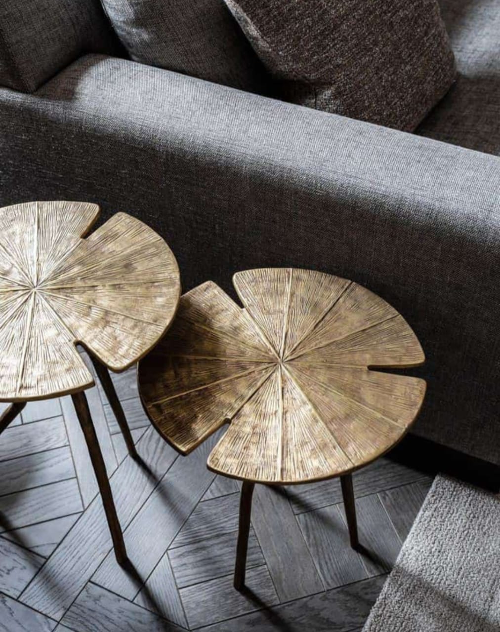 Evaan Leaf Table Set of 2