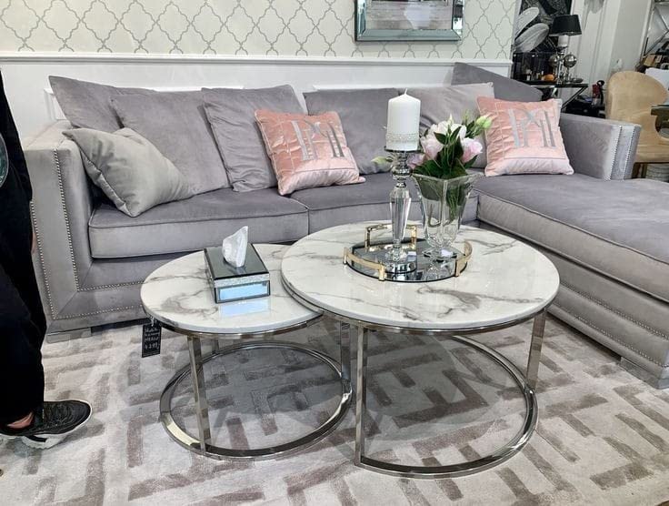 Elaar coffe table set of 2