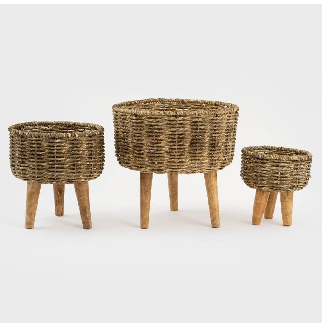 Salar jutt planter set of 3