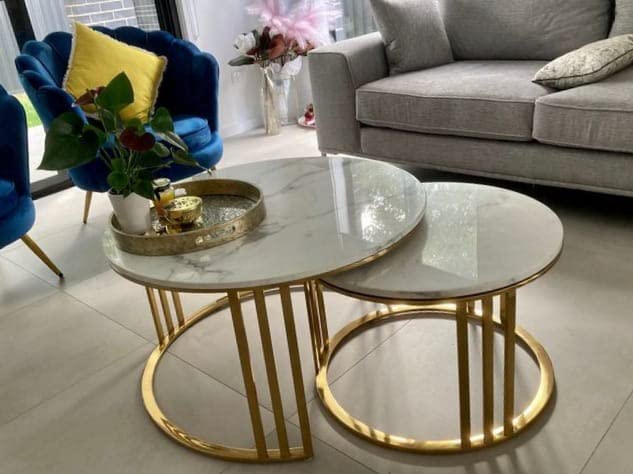 Elory nesting coffe table set of 2